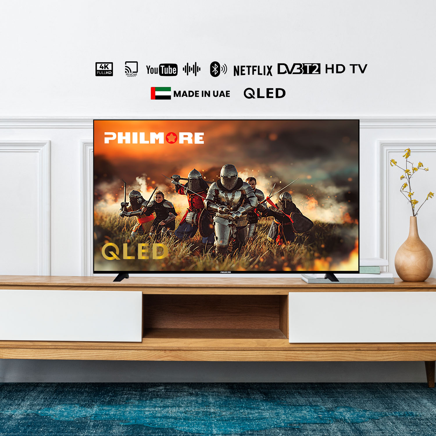 أفضل شاشات QLED مقاس 75 بوصة في الإمارات ولماذا تستحق الشراء؟